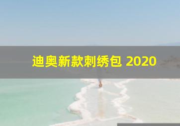 迪奥新款刺绣包 2020